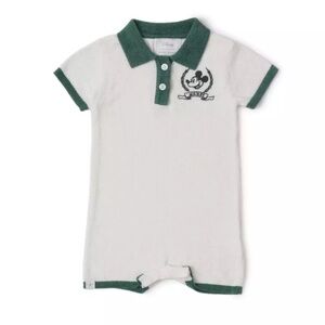 Disney Mickey Lightweight Fleece Polo Onsie